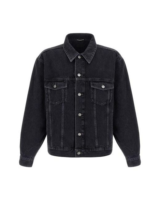 Saint Laurent Blue 'trucker' Jacket for men