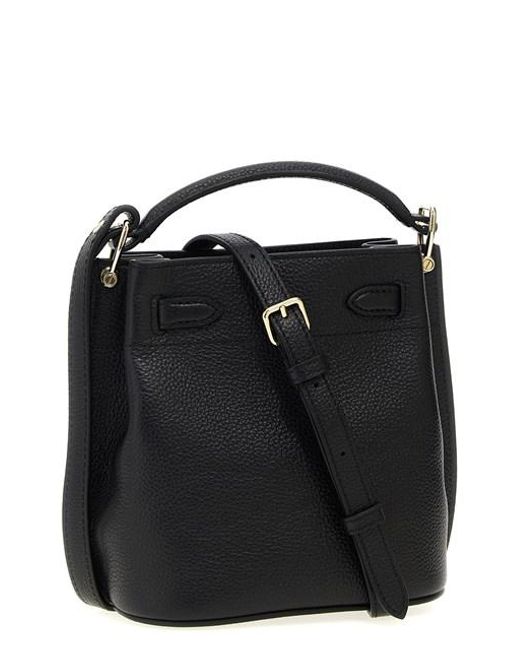 Secchiello 'Islington' Mini di Mulberry in Black