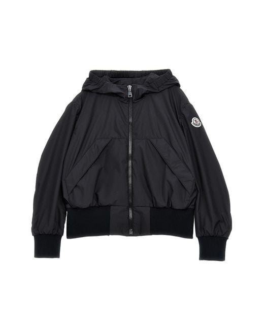 Moncler Black 'assia' Hooded Jacket