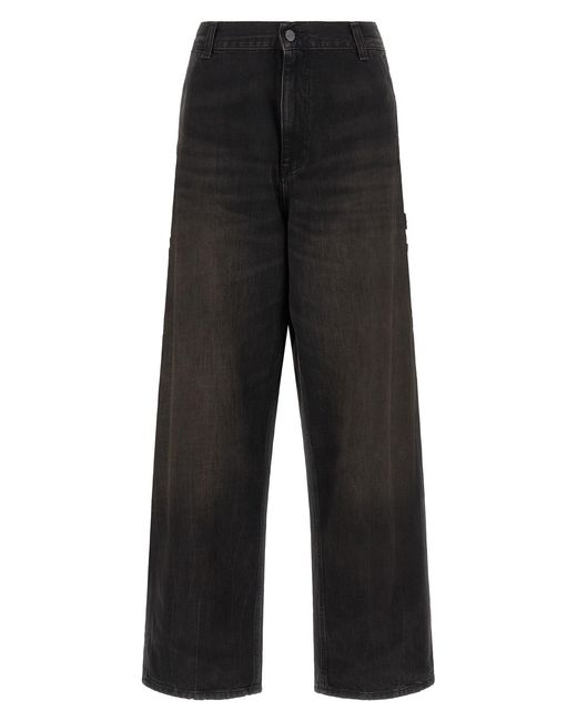 Carhartt Black 'brandon Single Knee' Jeans