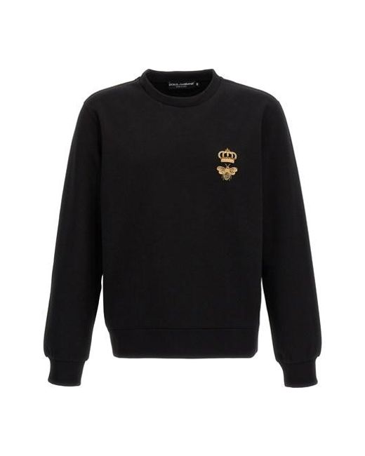 Dolce & Gabbana Black 'essential' Sweatshirt for men