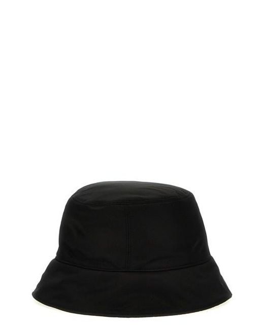 Bucket hat 'Bookish' di Off-White c/o Virgil Abloh in Black da Uomo
