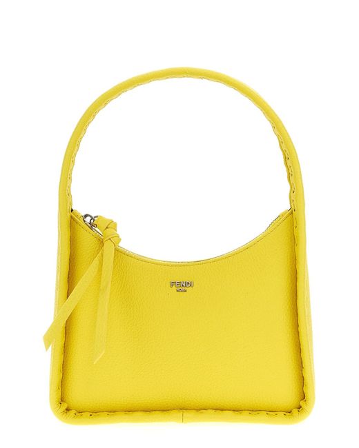 Fendi Yellow 'mini Fendessence' Handbag for men