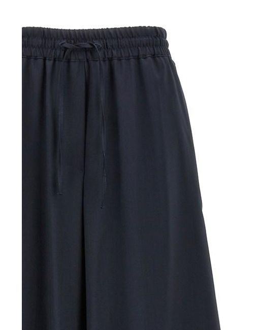 Pantalone 'Elmo' di Max Mara in Blue
