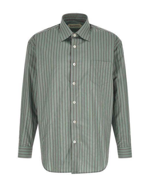NAMACHEKO Green 'colt' Shirt for men