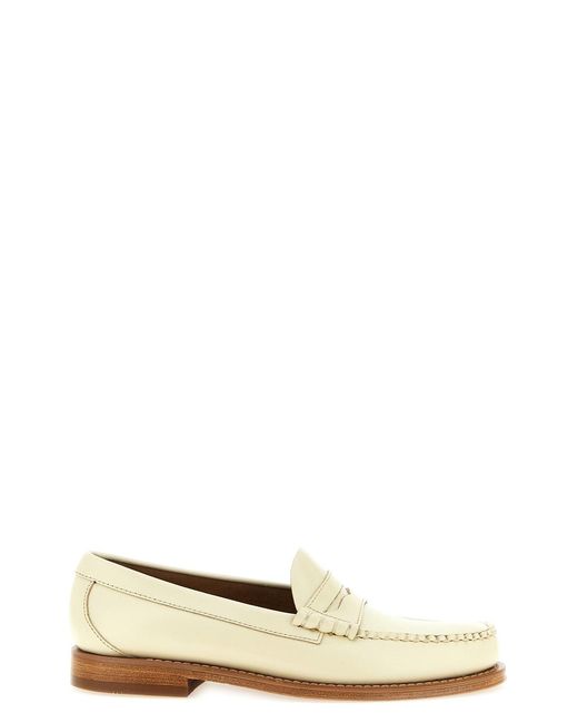 G.H.BASS Natural 'weejuns Larson' Loafers for men