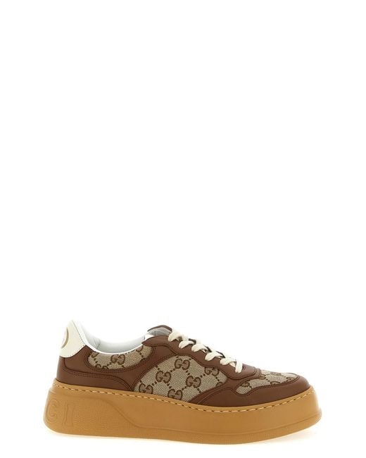 Gucci Brown Gg Sneakers