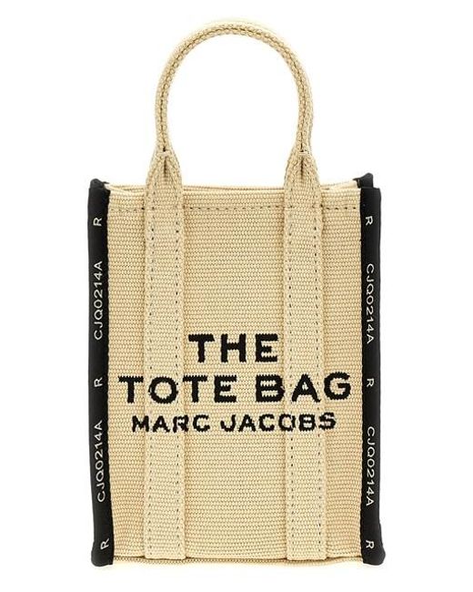 Marc Jacobs Natural 'the Jacquard Mini Tote' Shopping Bag
