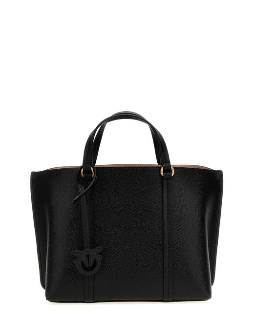 Pinko Black 'carrie' Shopping Bag