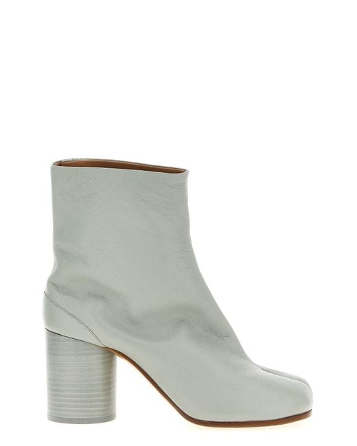 Maison Margiela Gray 'Tabi' Ankle Boots
