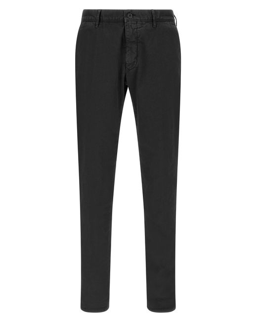 Incotex Black '18s100' Pants for men