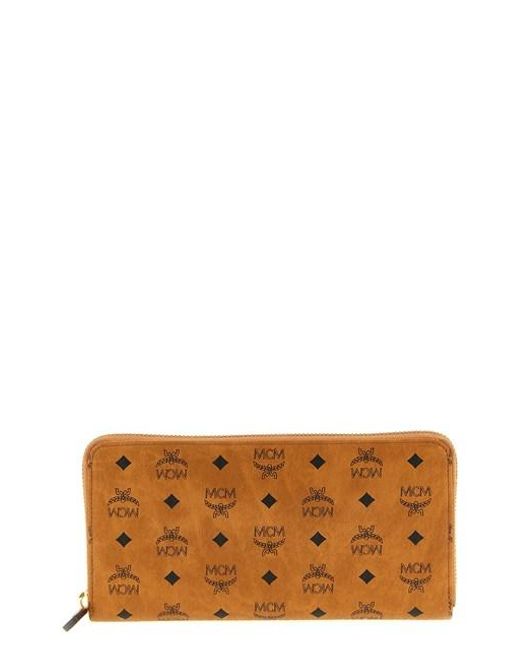 Portafoglio 'Aren' di MCM in Brown da Uomo