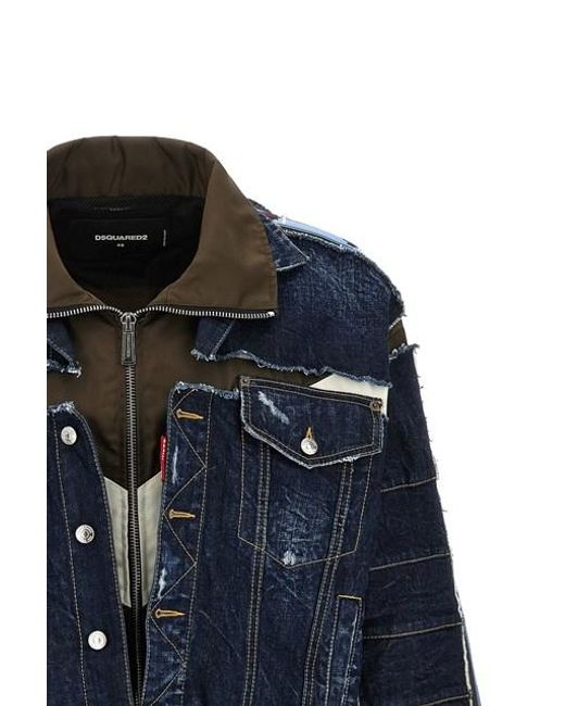 Giacca di DSquared² in Blue da Uomo