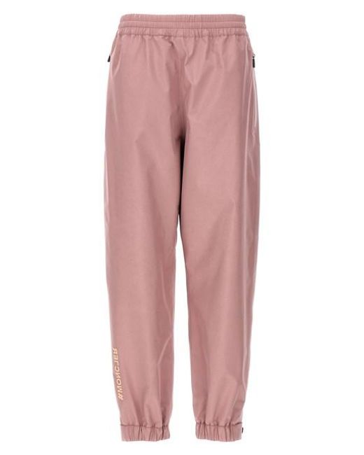 Pantalone GORE-TEX di 3 MONCLER GRENOBLE in Pink