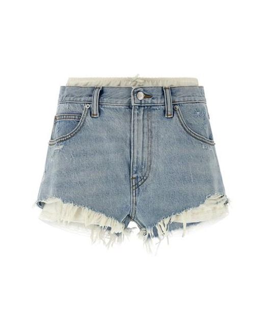 Short layered di Alexander Wang in Blue