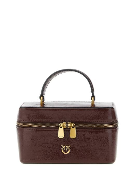 Pinko Brown 'vanity Soft' Mini Crossbody Bag