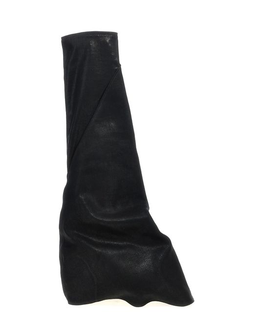 Rick Owens Black 'fetish' Boots