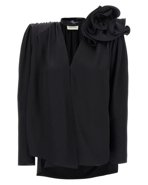 Magda Butrym Black 'pf23 03' Blouse