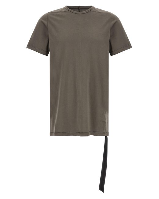 Rick Owens Gray 'level T' T-shirt for men