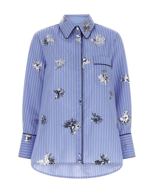 Le twins Blue 'aria' Shirt