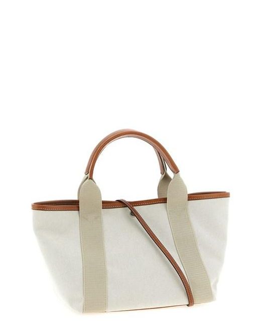 Shopping 'Biarritz' Piccola di Balenciaga in Metallic