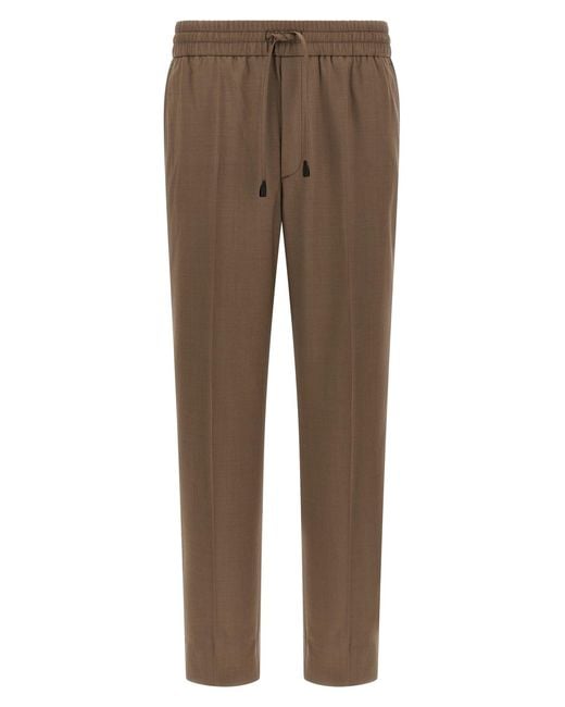 Brioni Brown 'asolo' Pants for men