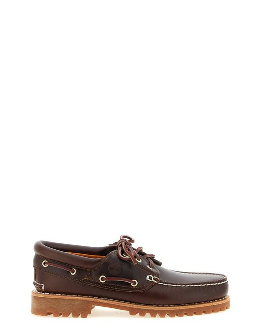 Timberland Brown '® 3-eye Lug' Boat Shoe for men