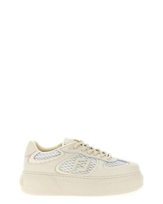 Fendi White Match' Sneakers