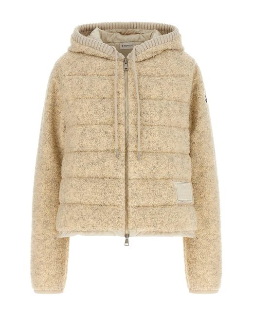 Moncler Natural Teddy Hoodie