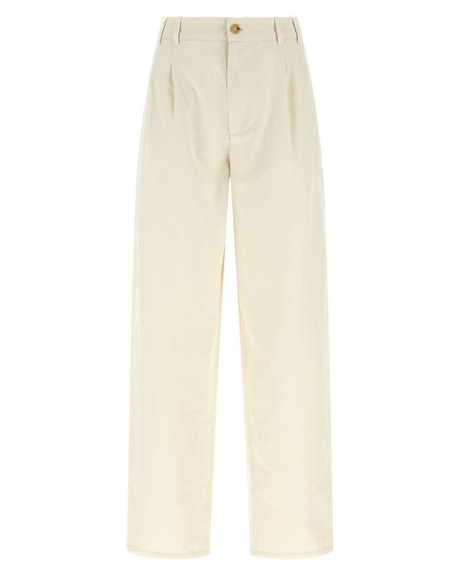 A.P.C. Natural 'willow' Pants