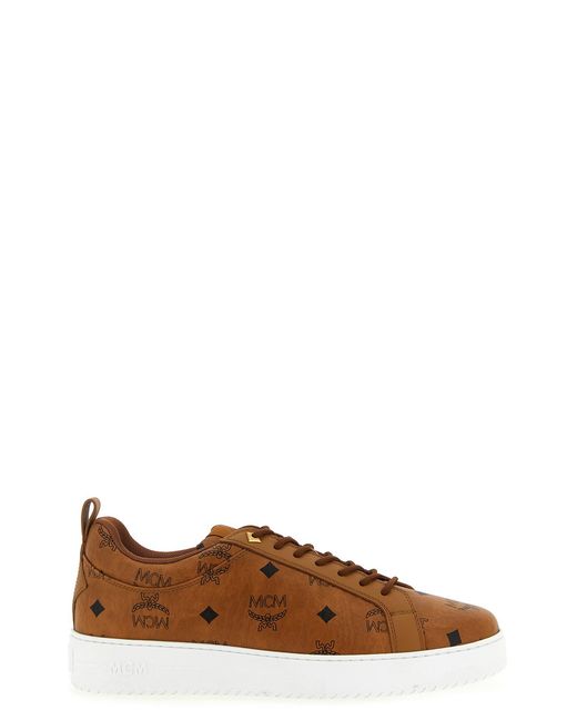 MCM Brown 'neo Terrain Lo' Sneakers for men