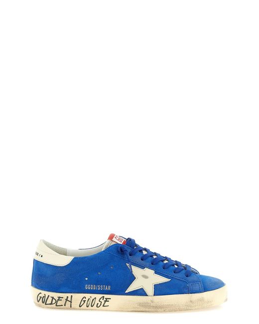 Golden Goose Deluxe Brand Blue 'superstar' Sneakers for men
