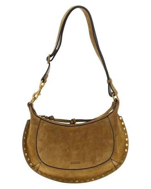 Borsa A Spalla 'Oskan Moon' di Isabel Marant in Brown