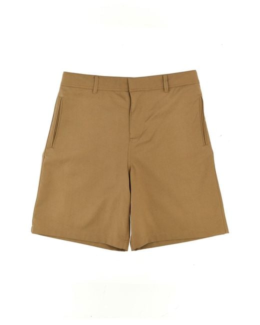 Burberry Natural 'oscar' Bermuda Shorts