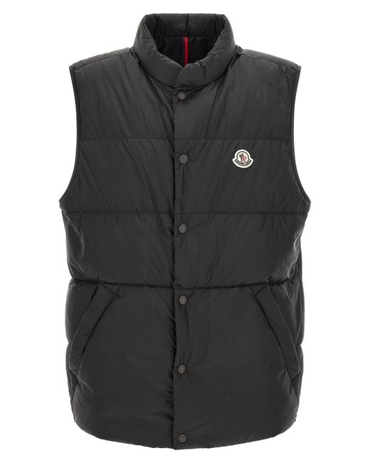 Moncler Black 'Tuquerouye' Vest for men