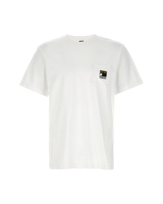 The North Face White 'mountain Logo' T-shirt for men
