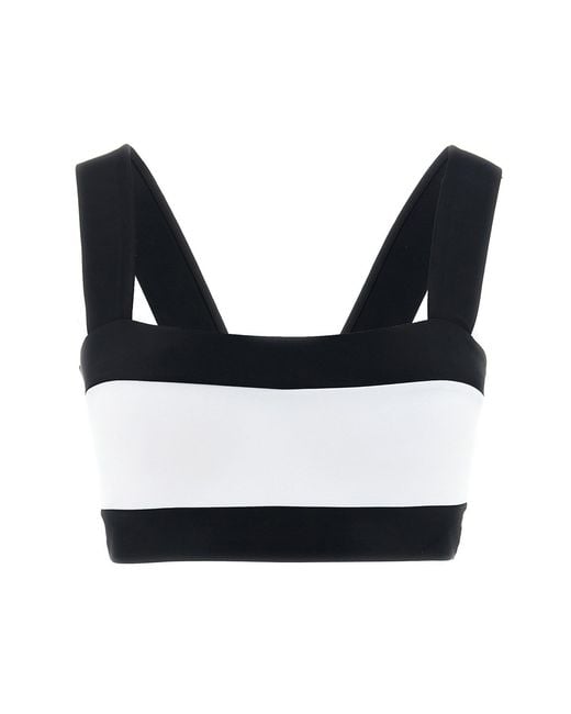 Goldbergh Black 'plonge' Bikini Top - 'active' Line