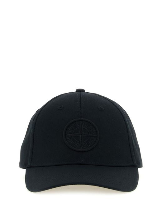 Stone Island Black '9100013' Cap for men
