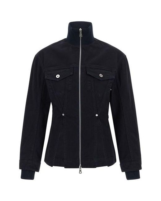 Jean Paul Gaultier Black 'the Slit Denim' Jacket
