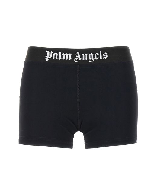 Palm Angels Black Shorts "Sport"