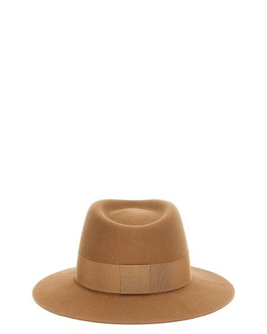 Cappello 'Andre' di Maison Michel in Brown
