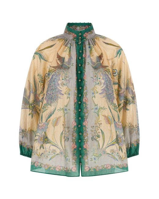 Zimmermann Multicolor 'indra' Blouse