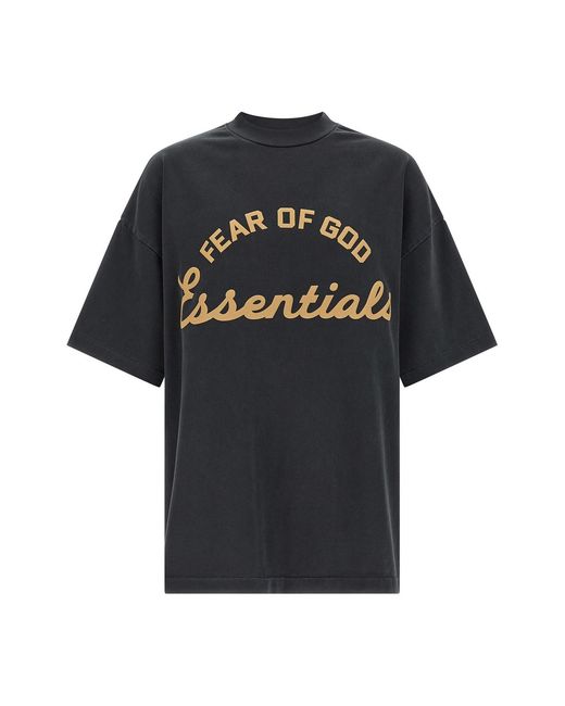 Fear Of God Black 'training 90s' T-shirt for men