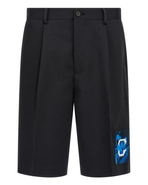 Bermuda patch di Undercover in Blue da Uomo