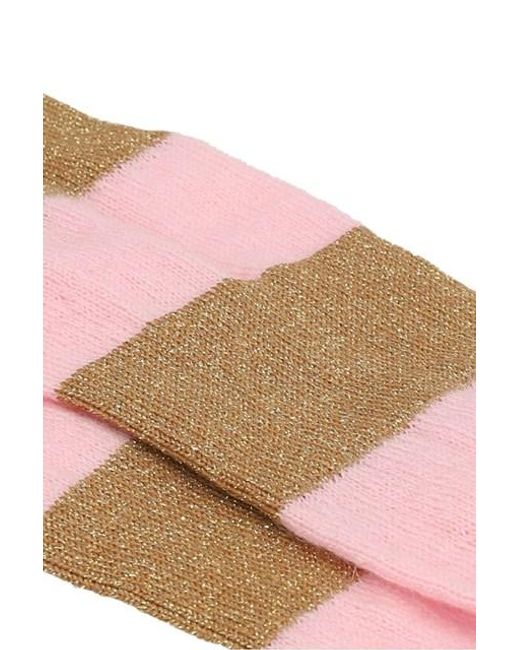 Calze righe di Marni in Pink