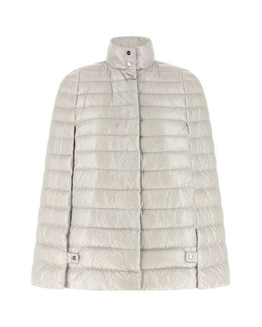 Herno White Cape Down Jacket