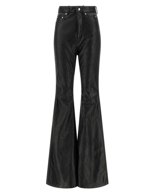 Rick Owens Black 'bolan Bootcut' Pants