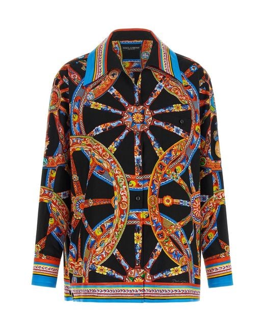 Dolce & Gabbana Multicolor 'hawaii' Shirt
