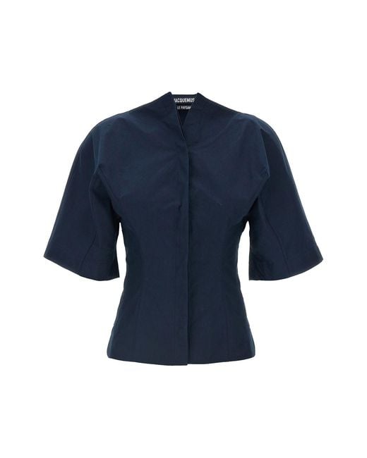 Jacquemus Blue 'la Chemise Moisson' Shirt