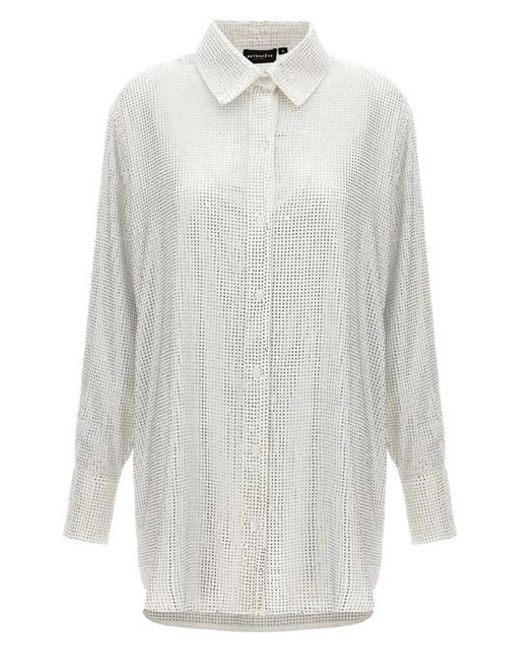 retroféte White 'maddox' Shirt Dress
